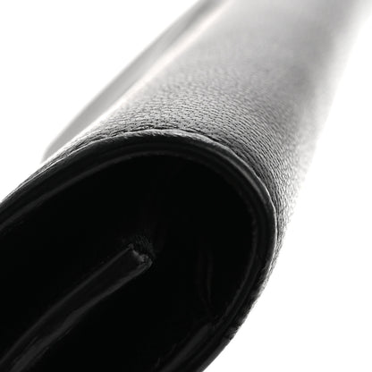 Saint Laurent Calfskin Monogram Large Belle De Jour Clutch Black 10 of 13