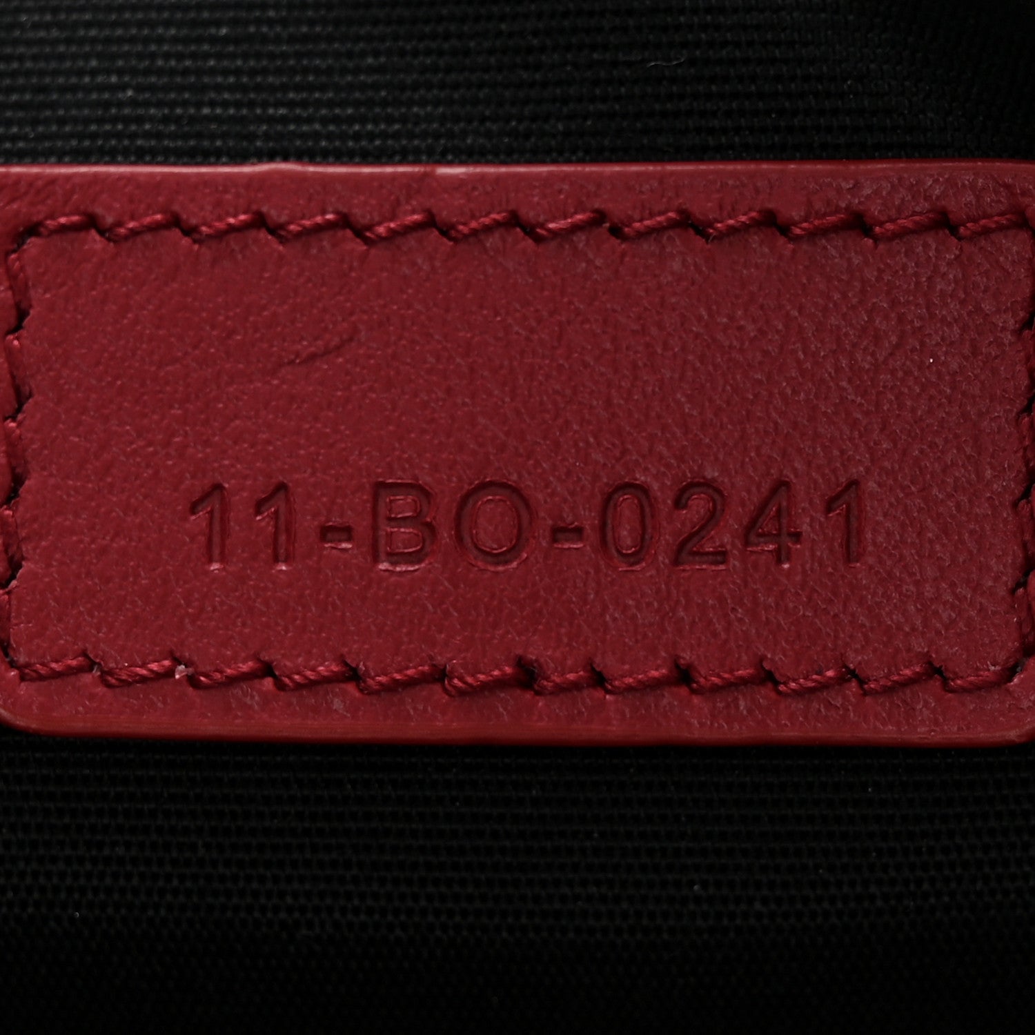 Christian Dior Calfskin Oblique Galaxy Perforated World Tour Messenger Pouch Red White 7 of 10