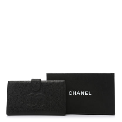 Chanel Caviar Timeless CC French Wallet Black 13 of 13