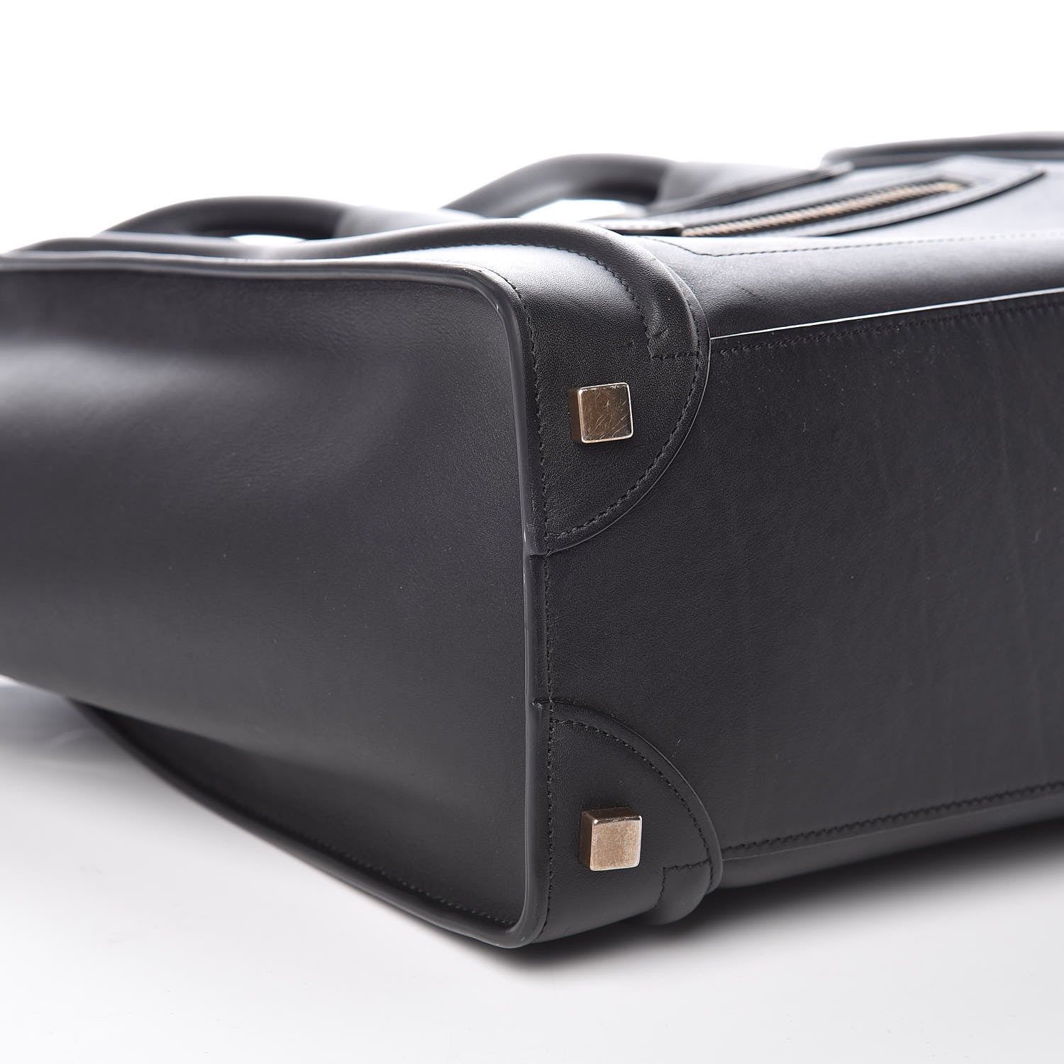 Celine Smooth Calfskin Micro Luggage Black 5 of 13