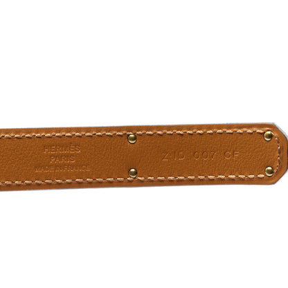 Hermes Epsom Kelly Belt Terre Battue 3 of 4
