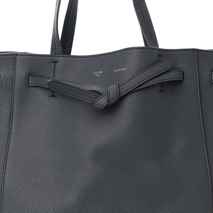 Celine Soft Grained Calfskin Small Belt Cabas Phantom Slate 8 of 12