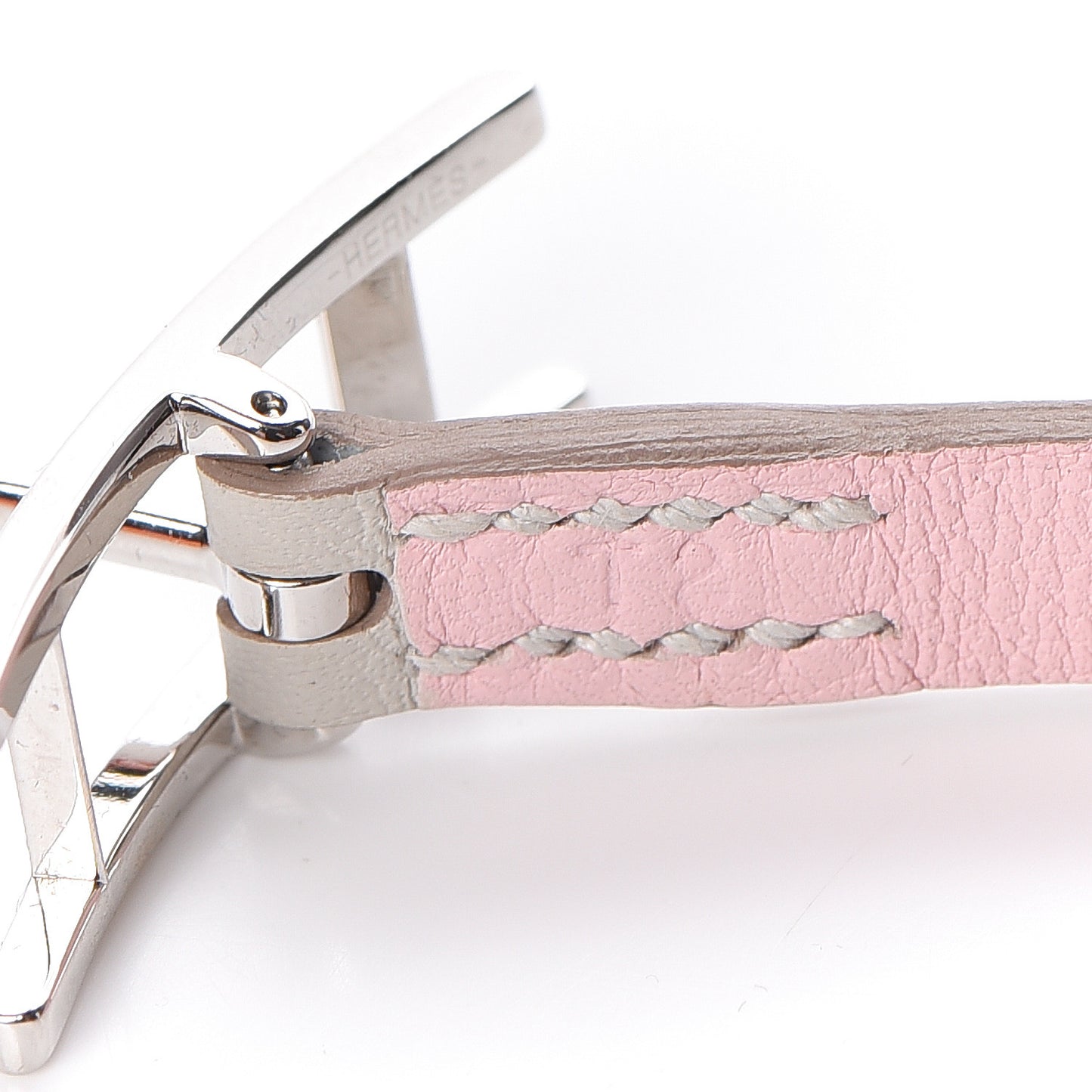 Swift Behapi Double Tour Bracelet T2 Rose Sakura Gris Perle