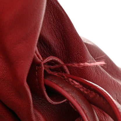 Celine Smooth Lambskin Medium Pillow Flap Burgundy 11 of 11