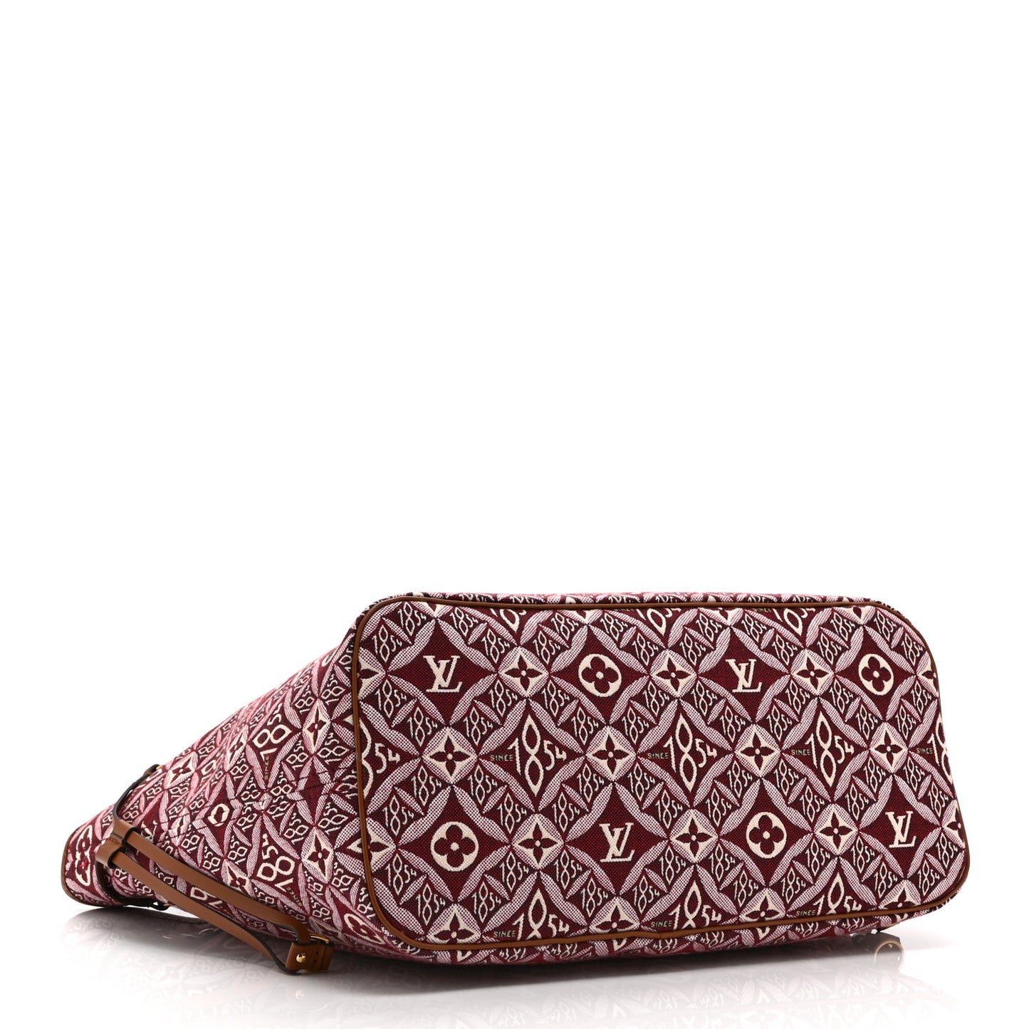 Jacquard Since 1854 Neverfull MM Bordeaux