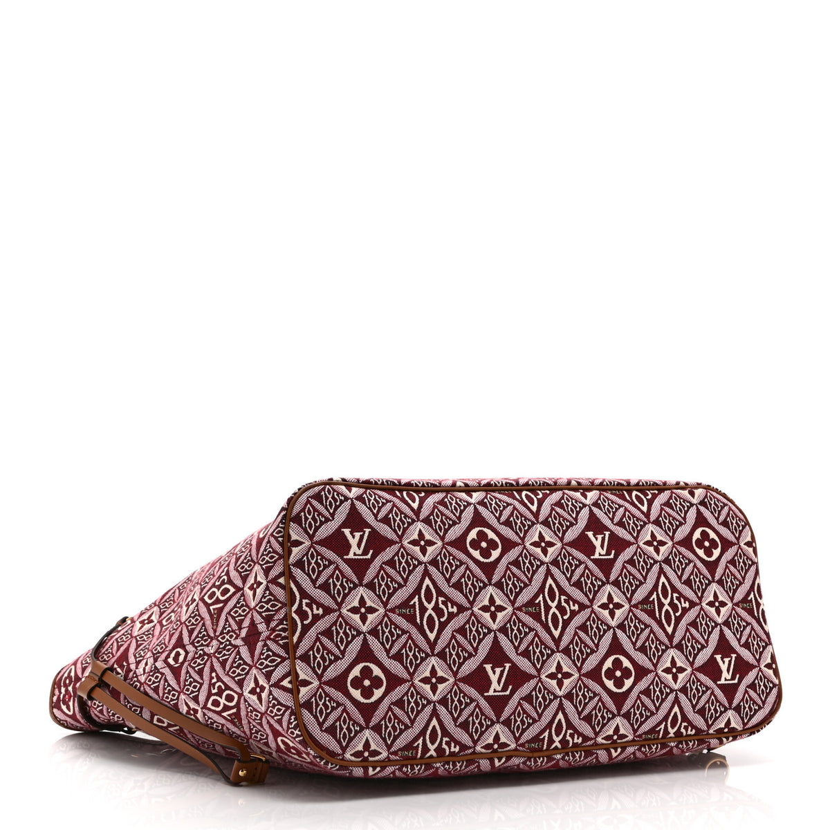Louis Vuitton Jacquard Since 1854 Neverfull MM Bordeaux 5 of 10