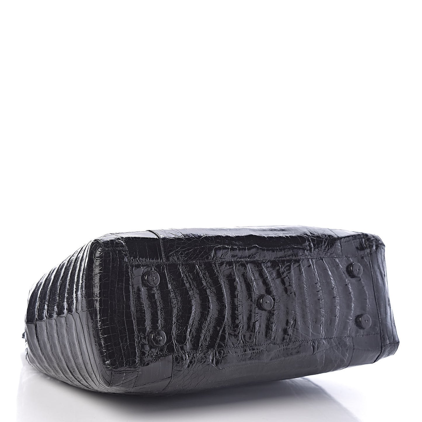 Crocodile Tote Black