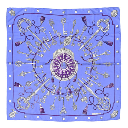 Hermes Silk Keys Les Cles Scarf 90 1 of 6