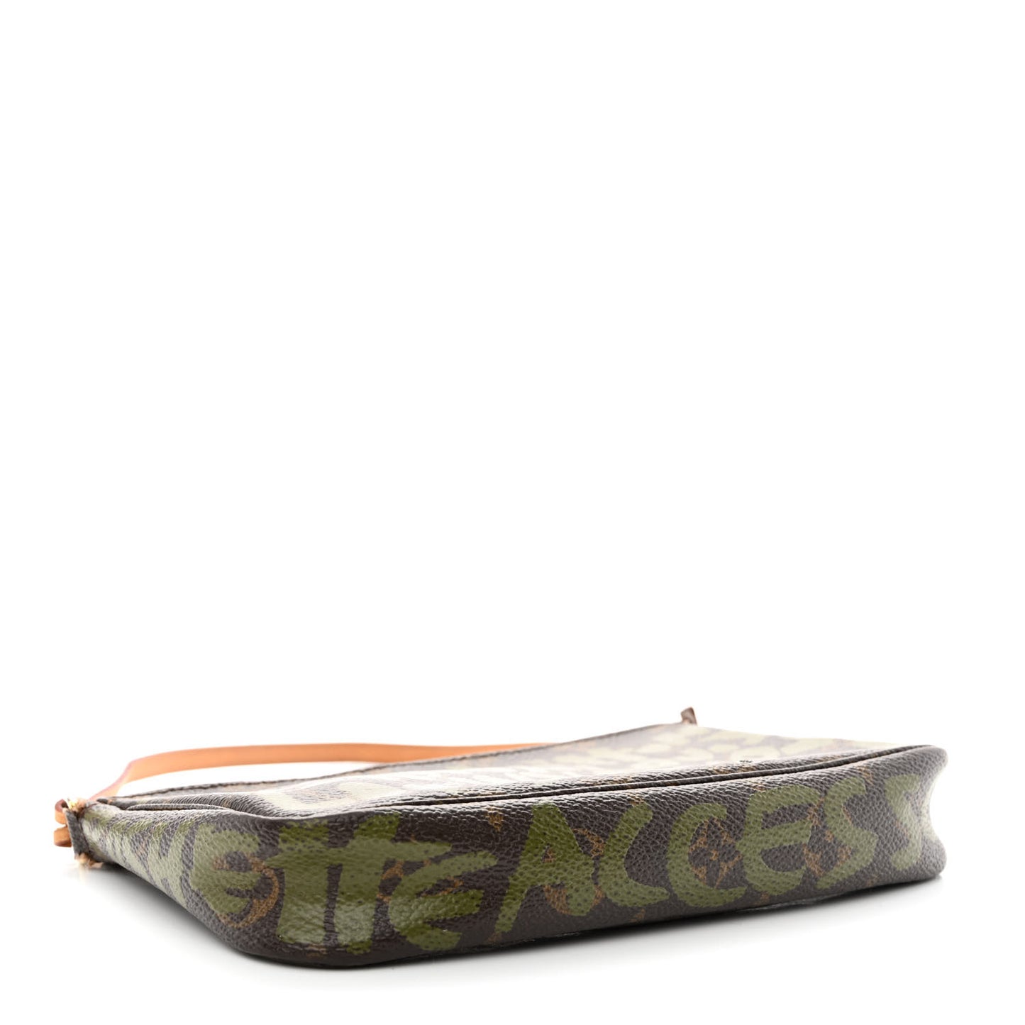 Monogram Graffiti Pochette Accessories Kaki