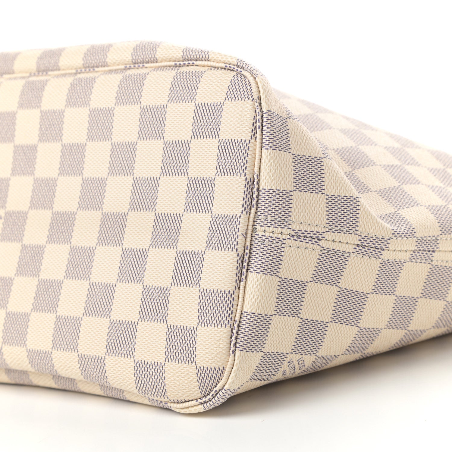 Louis Vuitton Damier Azur Neo Neverfull MM Rose Ballerine 9 of 11