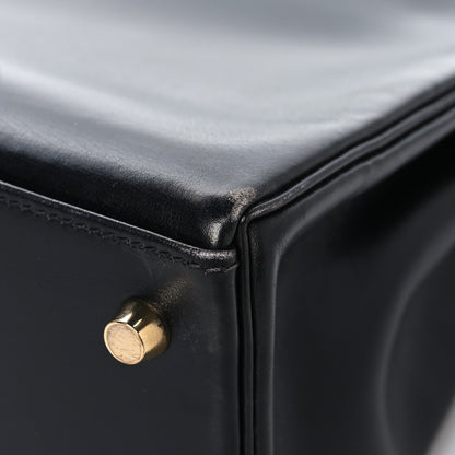 Hermes Box Kelly Retourne 28 Black 12 of 17