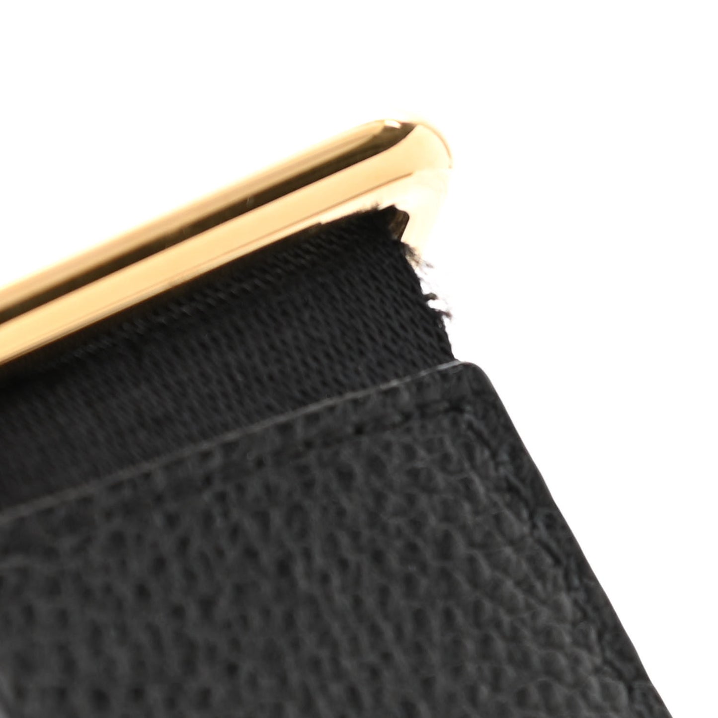 Grainy Calfskin Vintage Check Note Crossbody Bag Black