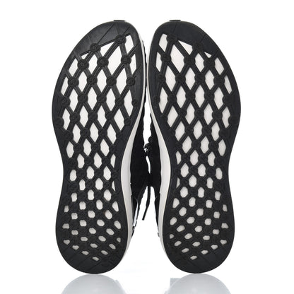 Chanel Fabric Logo Sneakers 39.5 Black 5 of 11