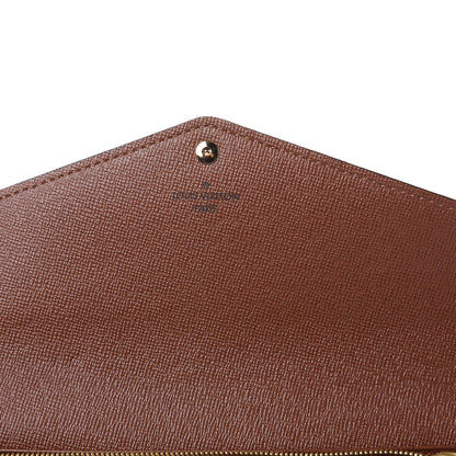 Louis Vuitton Monogram Sarah Wallet NM 6 of 9