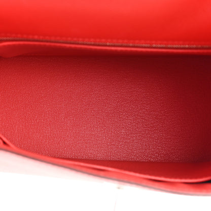 Hermes Epsom Kelly Sellier 25 Rouge Tomate 5 of 9