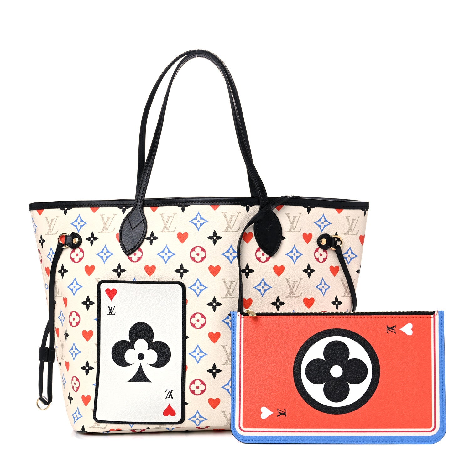 Louis Vuitton Game On Neverfull MM White 1 of 13