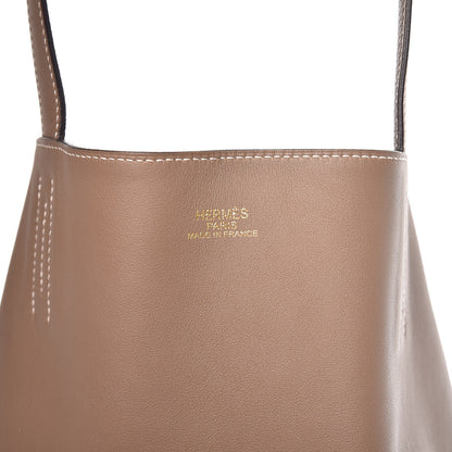 Hermes Sikkim Taurillon Clemence Double Sens 36 Etoupe 9 of 17
