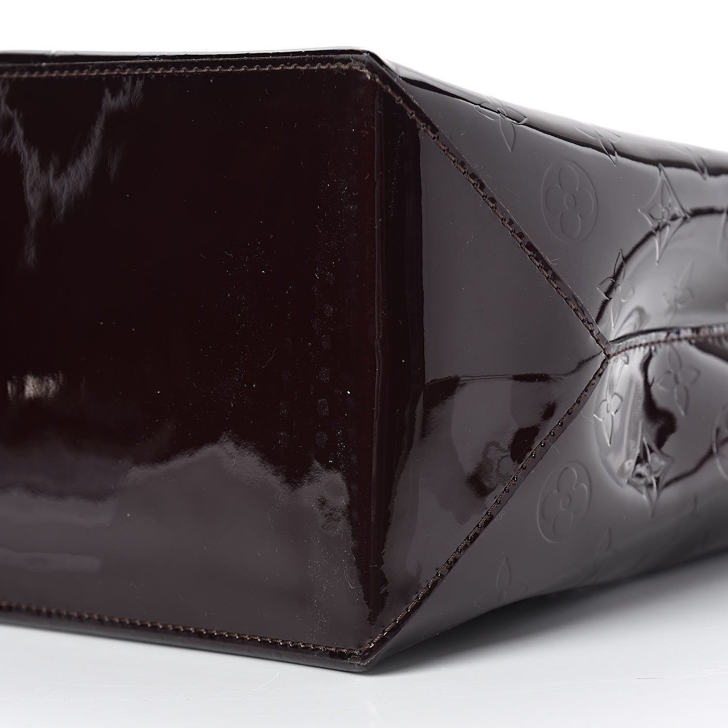 Louis Vuitton Vernis Wilshire GM Amarante 10 of 10