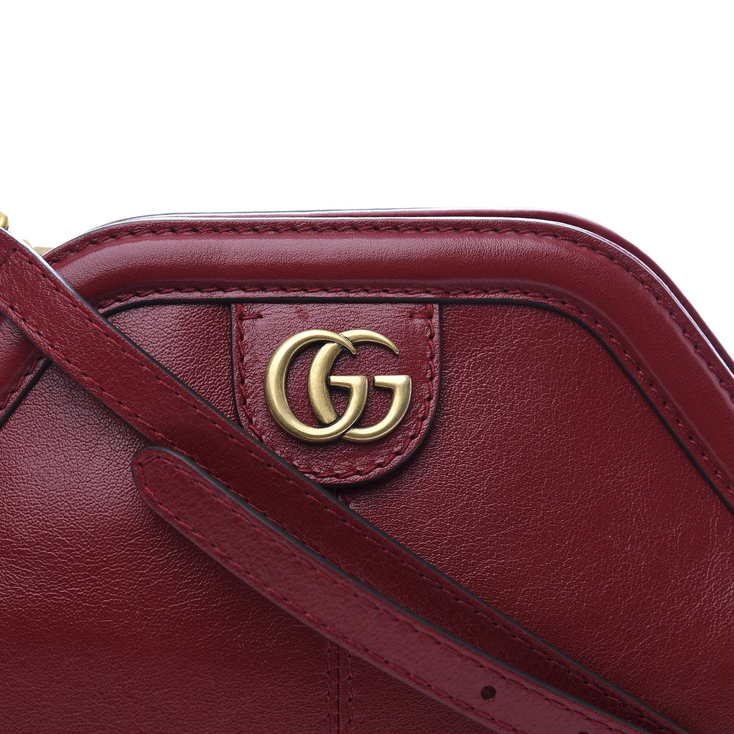 Gucci Piuma Lux Calfskin Small Re(Belle) Crossbody Bag Romantic Cerise 11 of 11