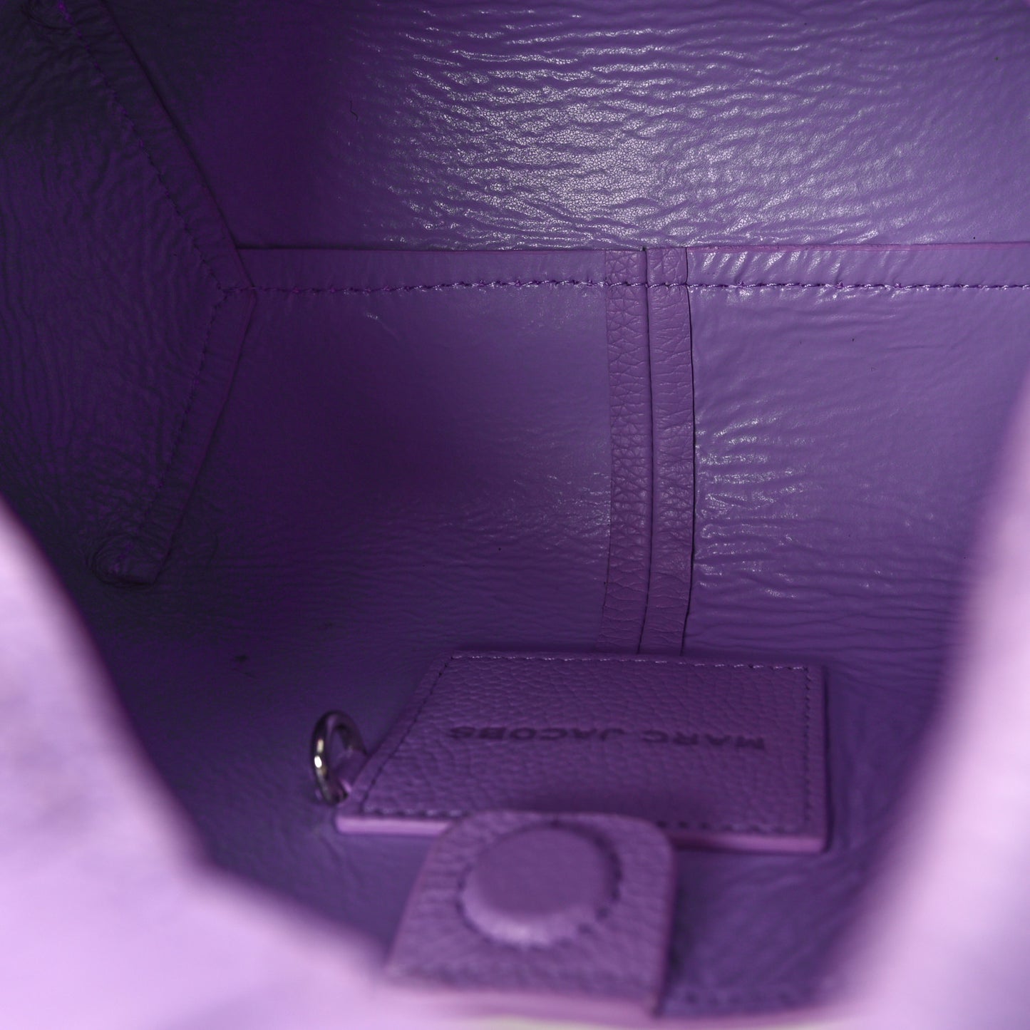 Grained Calfskin Mini The Sack Bag Wisteria