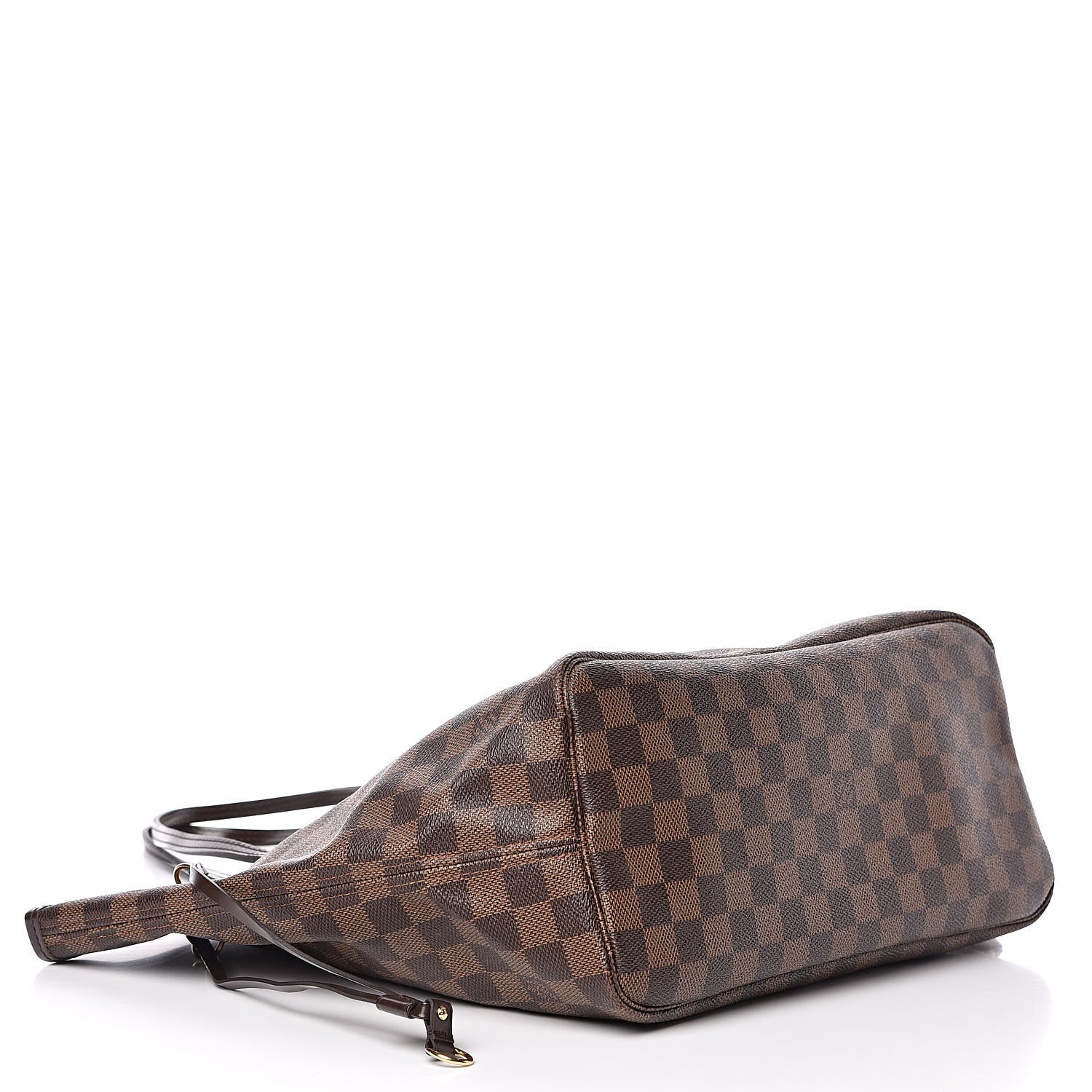 Louis Vuitton Damier Ebene Neo Neverfull MM Rose Ballerine 4 of 13