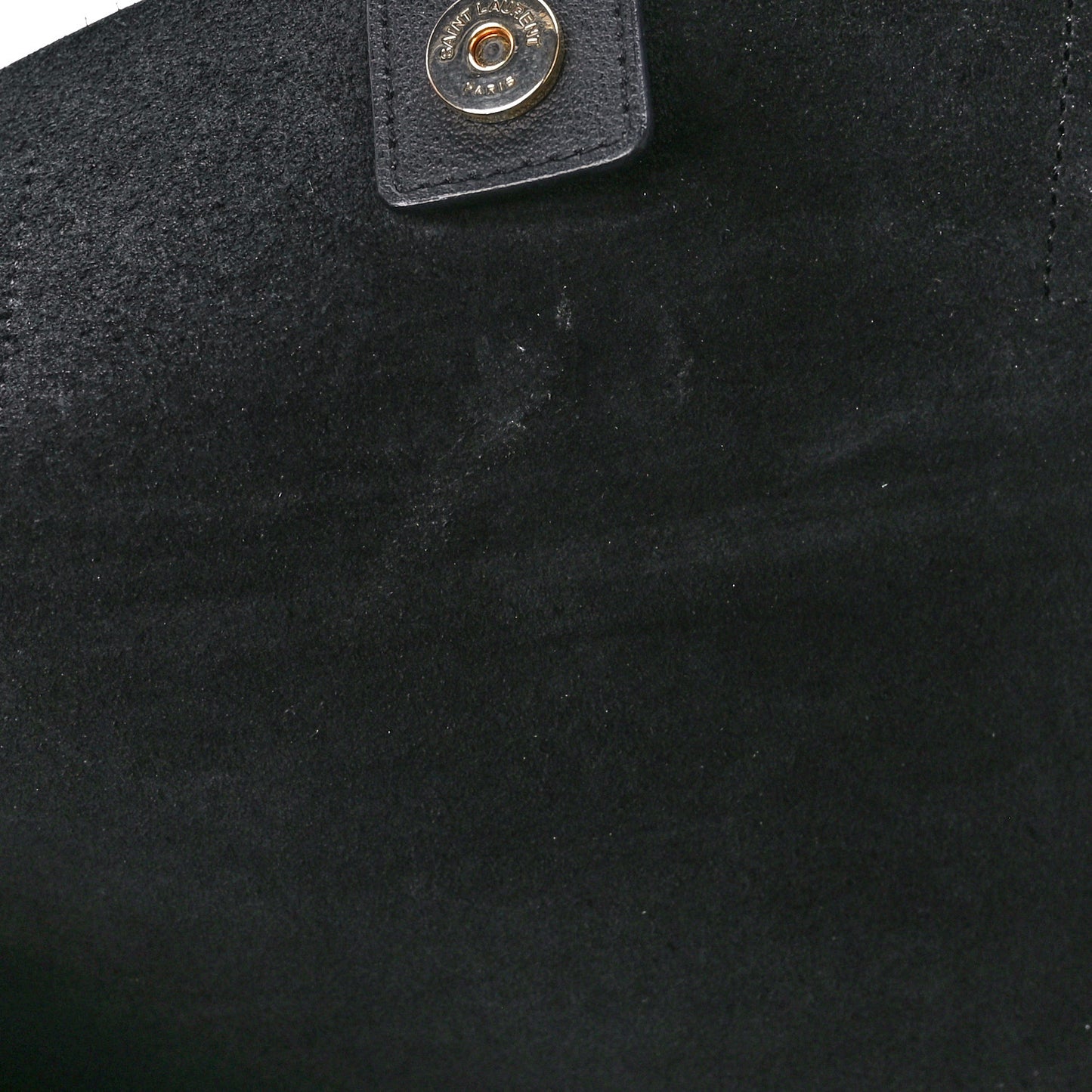 Calfskin Large Shopping Tote Black