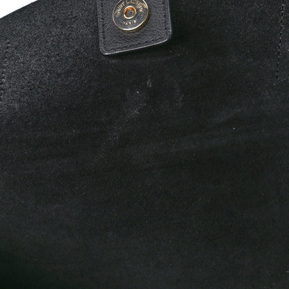 Saint Laurent Calfskin Large Shopping Tote Black 12 of 15