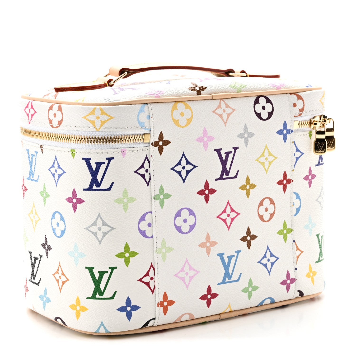 Louis Vuitton LV X TM Monogram Multicolor Nice BB White 1892609