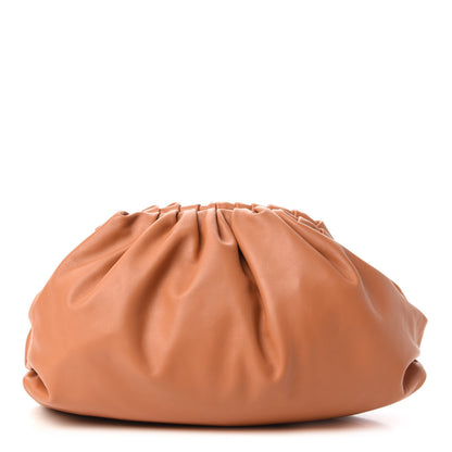 Bottega Veneta Smooth Butter Calf The Pouch Oversized Clutch Clay 1 of 10