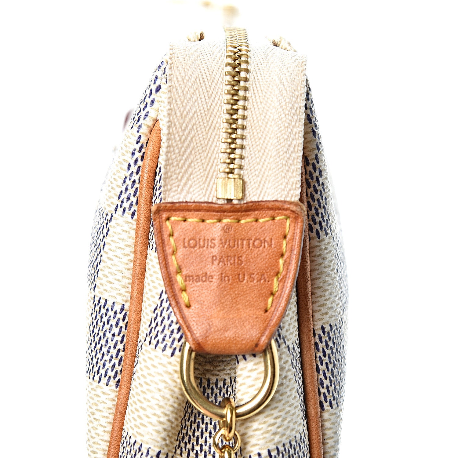 Louis Vuitton Damier Azur Eva Clutch 5 of 9