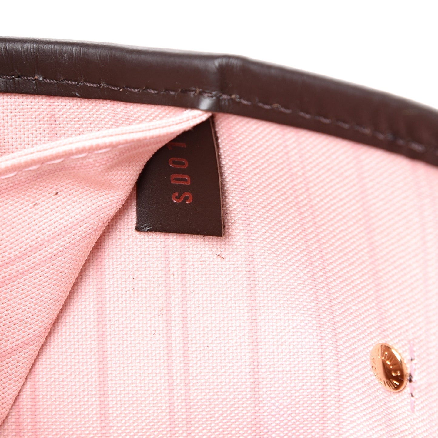 Damier Ebene Neo Neverfull MM Rose Ballerine