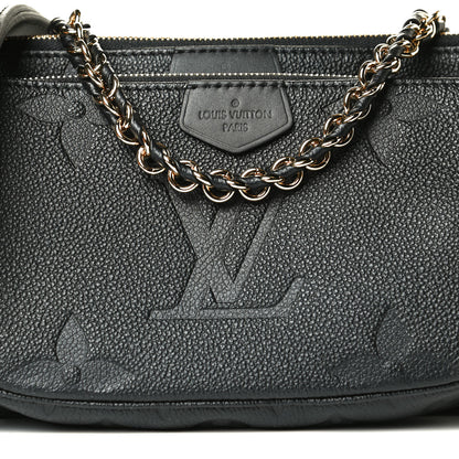 Louis Vuitton Empreinte Monogram Giant Multi Pochette Accessories Black 5 of 11