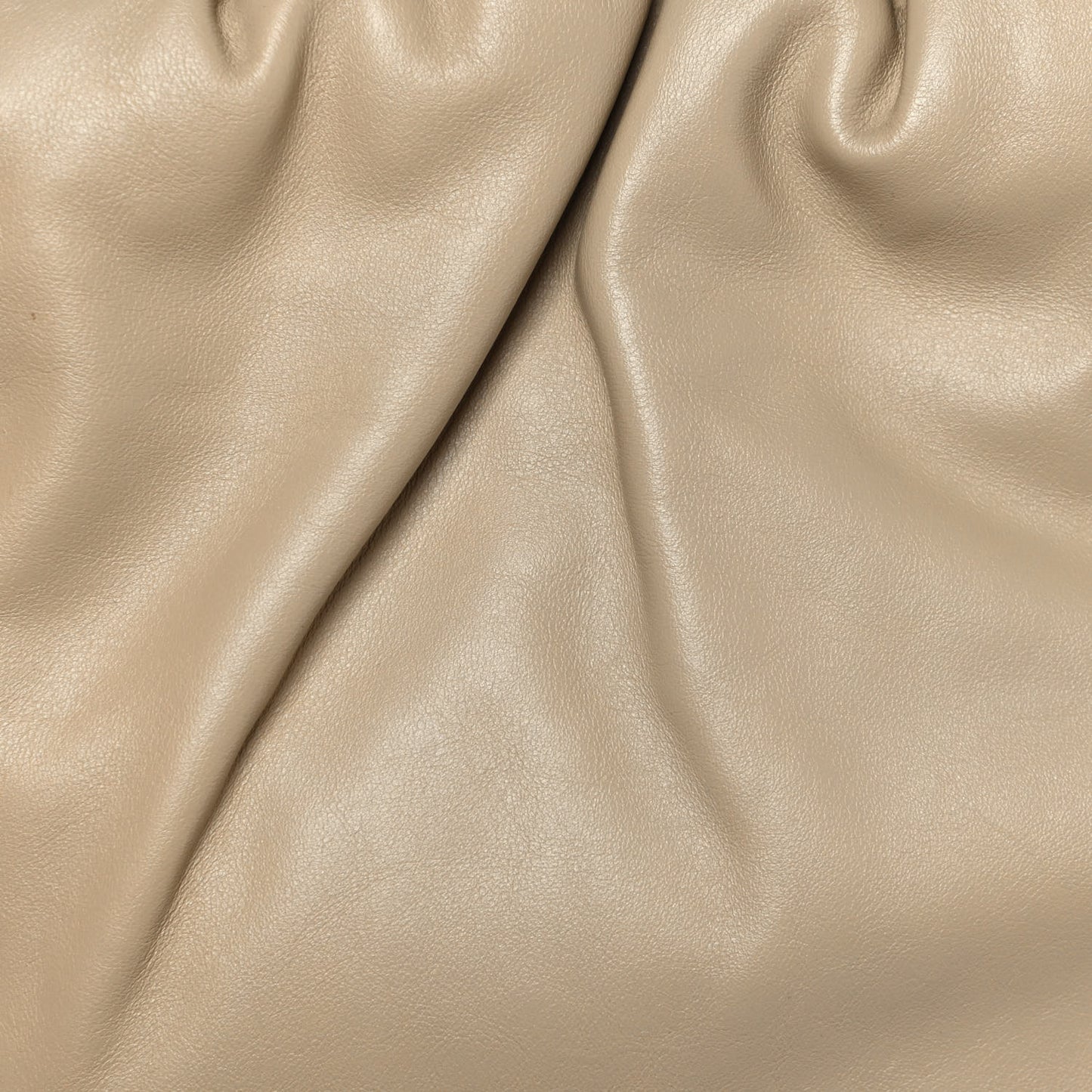 Nappa The Fringe Pouch Shoulder Bag Beige
