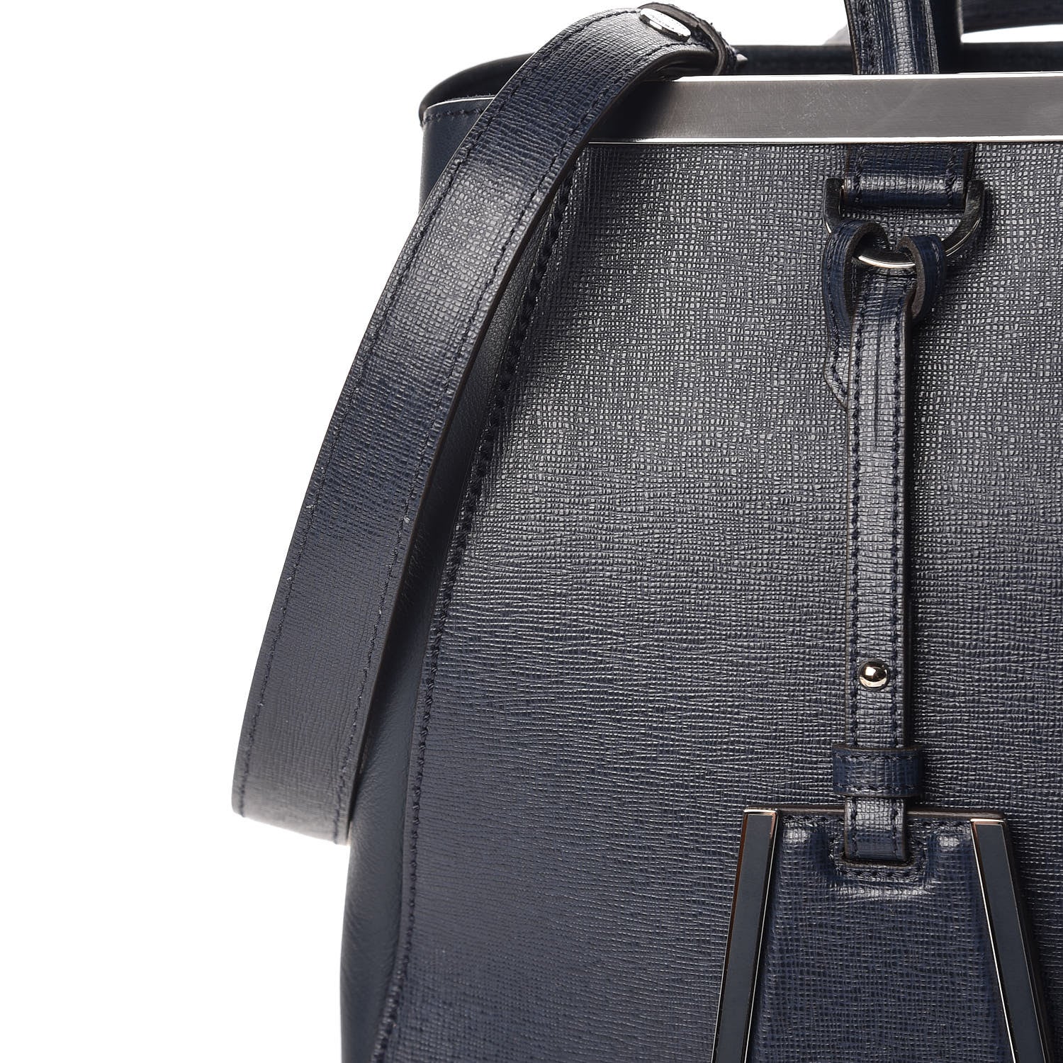 Fendi Vitello Elite Regular 2Jours Tote Lavagna 11 of 14