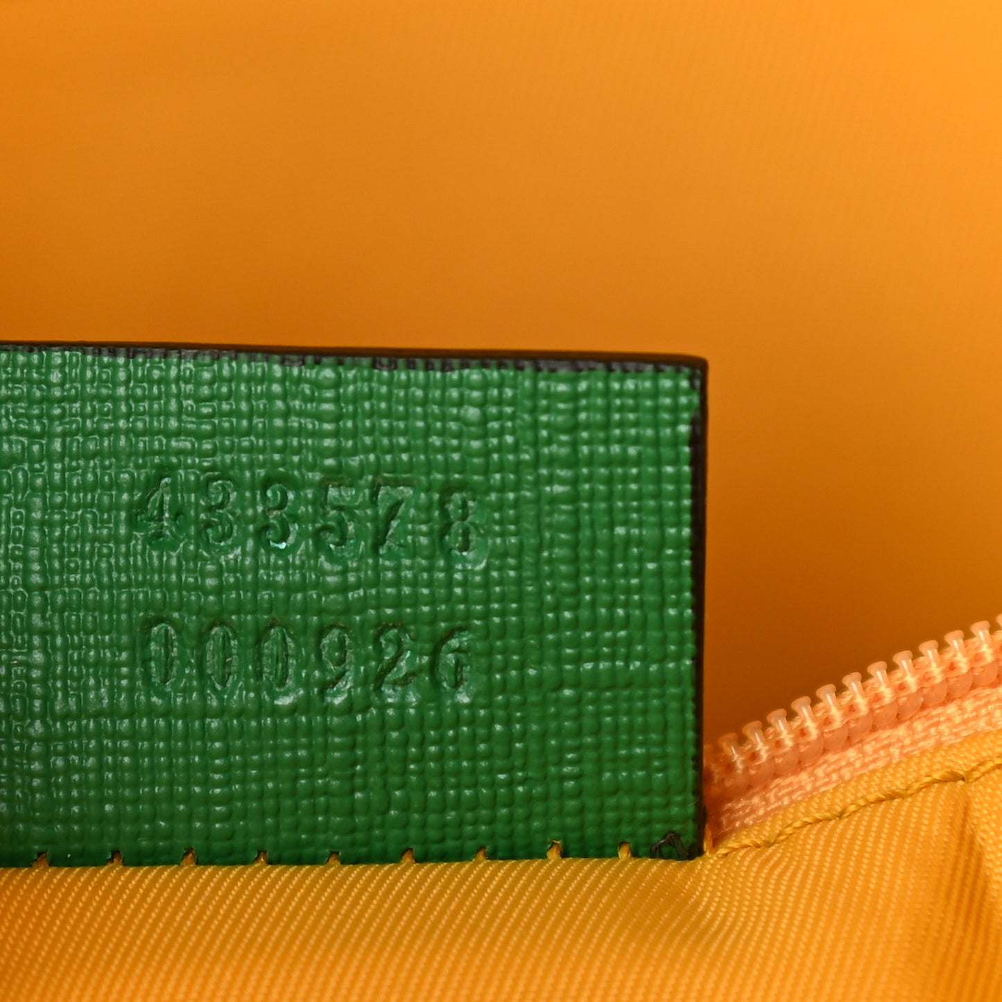 GG Supreme Monogram Baseballs Web Childrens Backpack Green