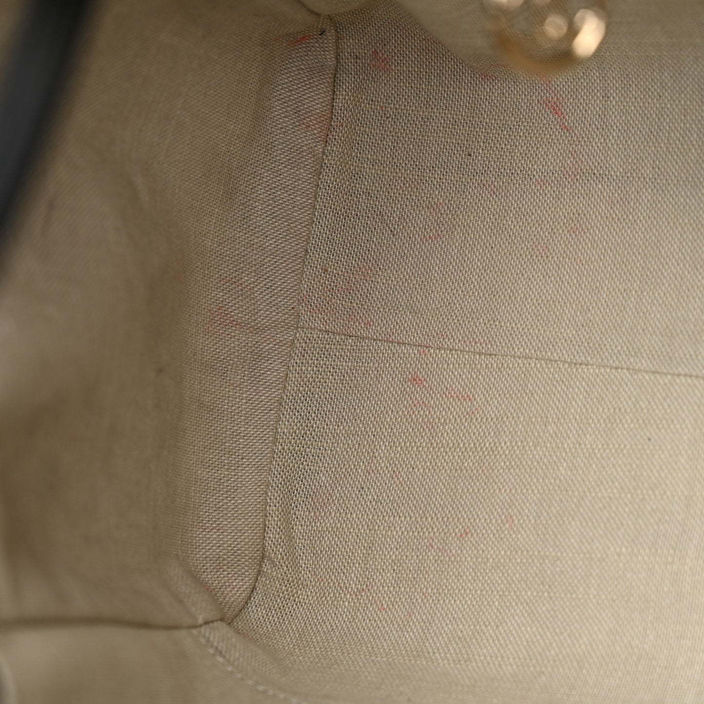 Mixed Fibers Small Deauville Tote Navy