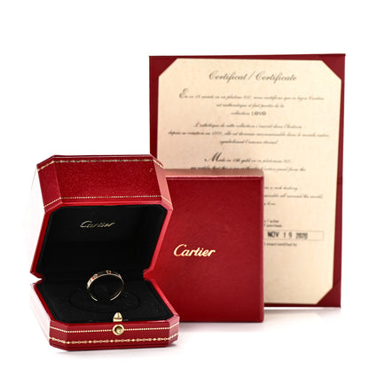 Cartier 18K Yellow Gold 3.5mm LOVE Wedding Band Ring 59 8.75 5 of 5