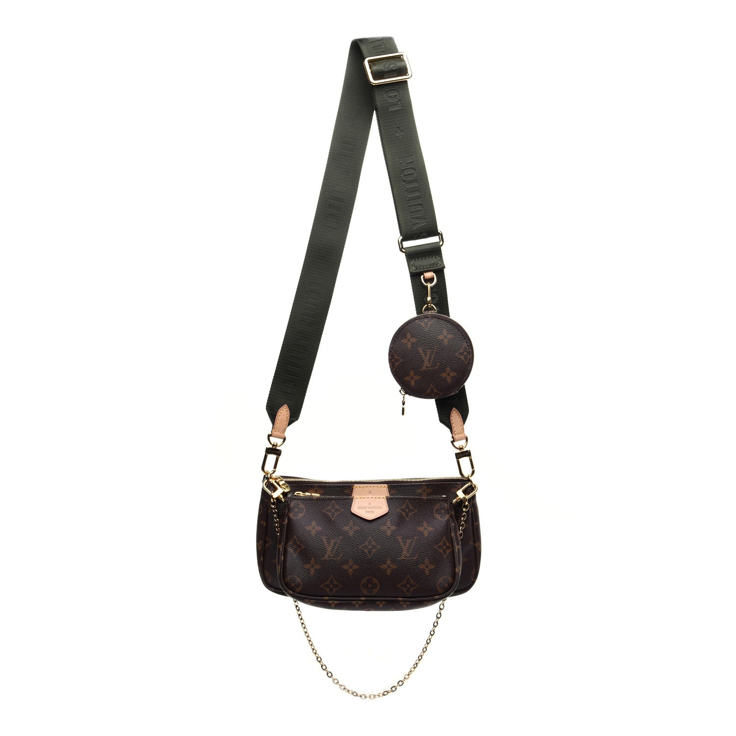 Louis Vuitton Monogram Multi Pochette Accessories Kaki 1 of 24