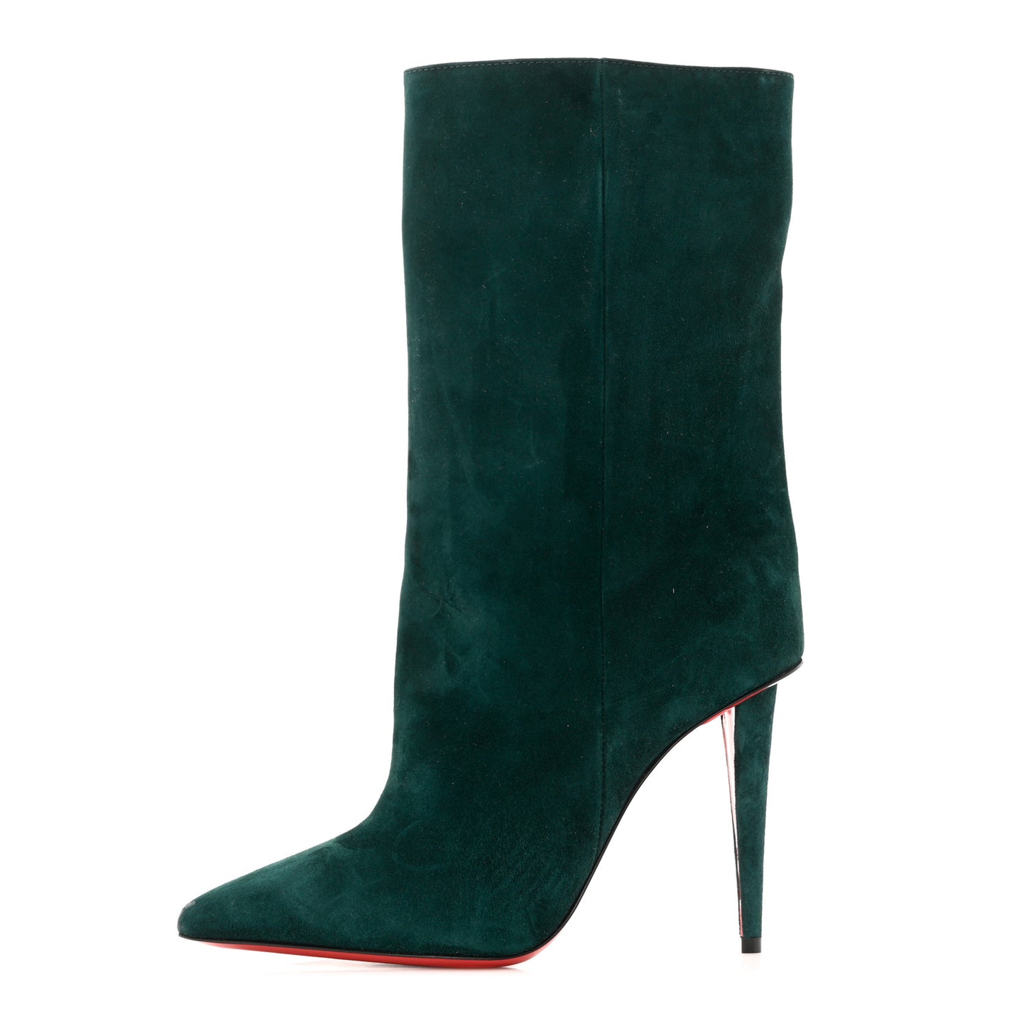 Veau Velours Astrilarge 100 Booties 37.5 Green