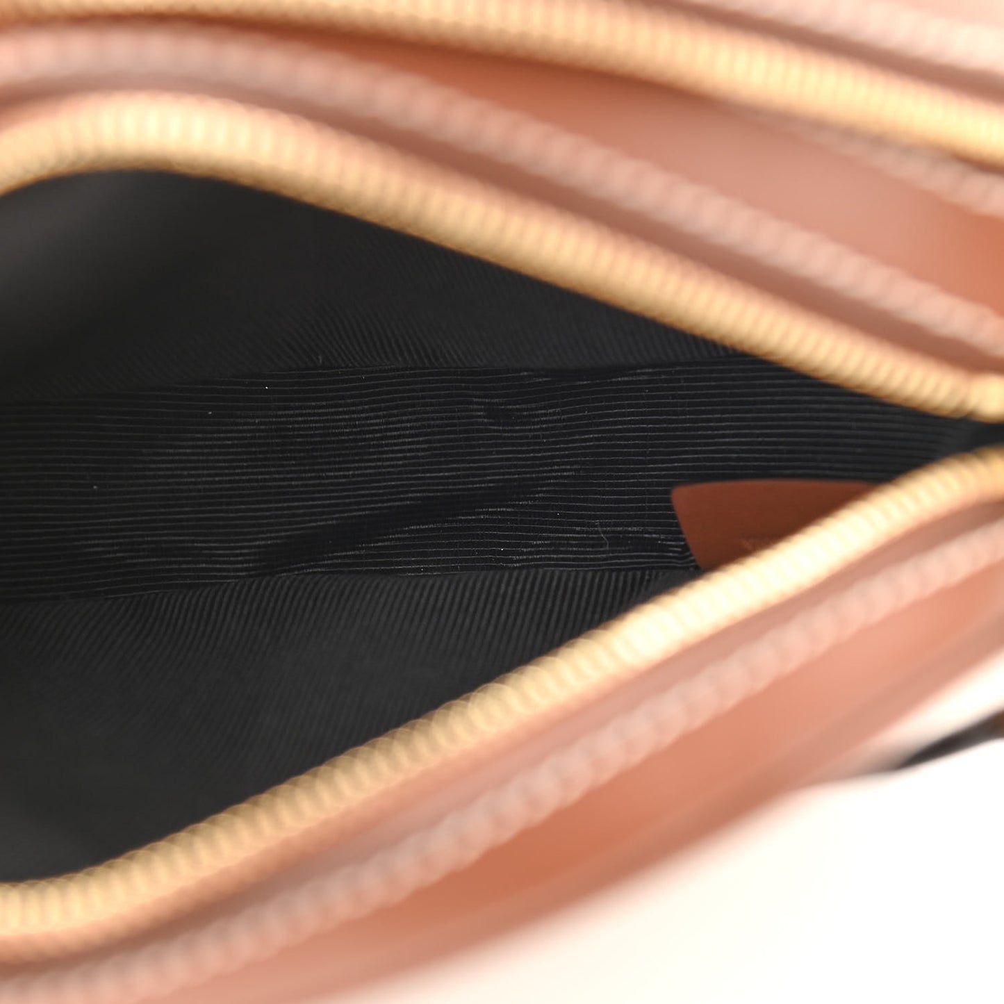 Cotton Canvas Mini Louise Crossbody Bag White Tan