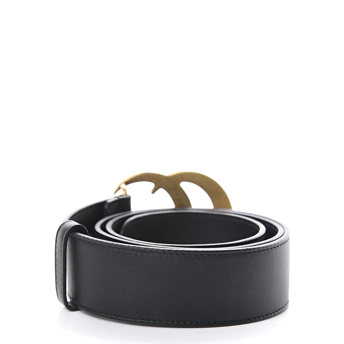 Calfskin Double G 40mm Belt 80 32 Black