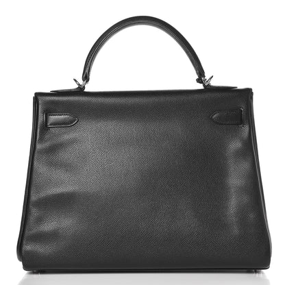 Hermes Epsom Kelly Retourne 32 Black 20 of 36
