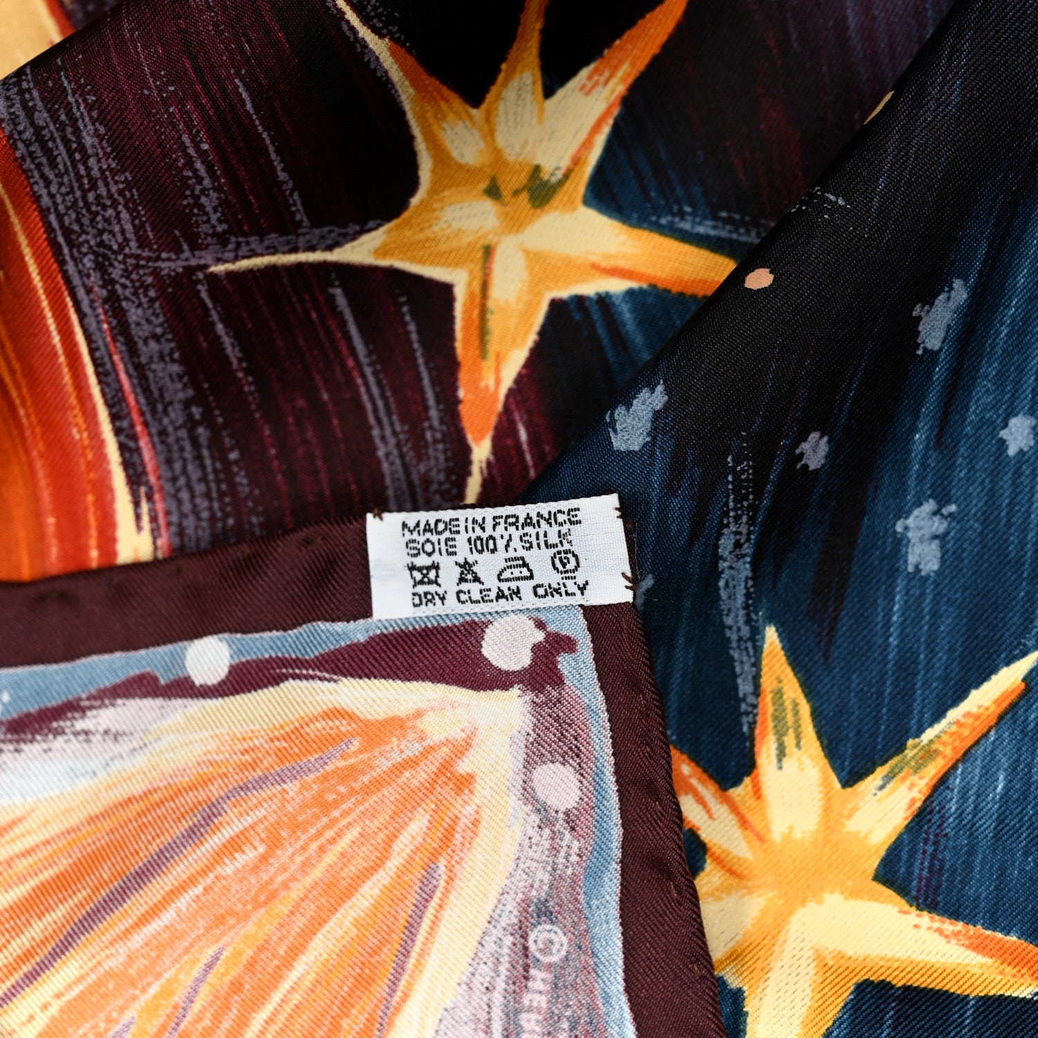 Hermes Silk Feux Du Ciel Scarf 90 5 of 5