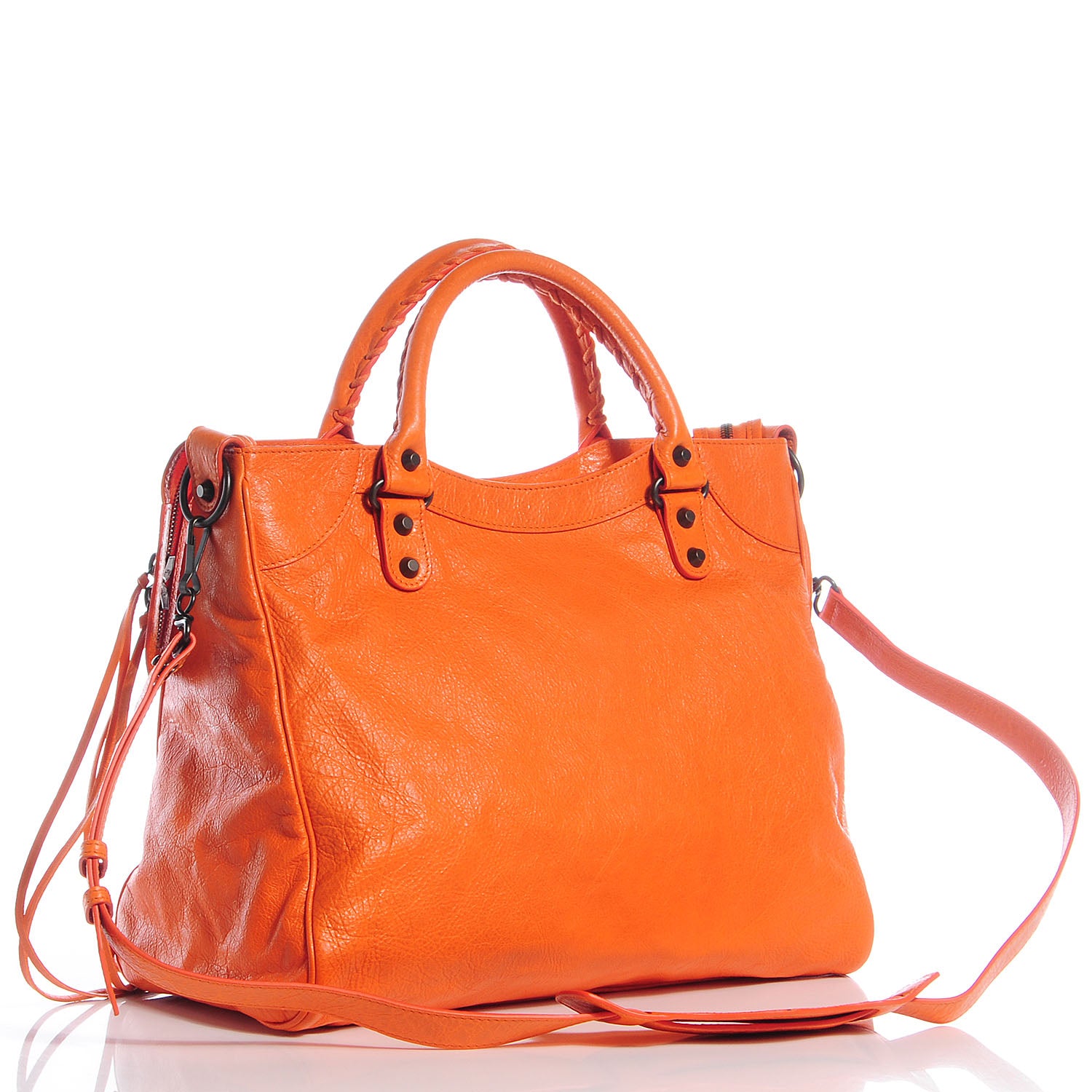 Balenciaga Agneau Velo Tangerine 3 of 8
