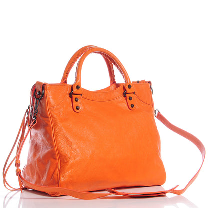 Balenciaga Agneau Velo Tangerine 3 of 8