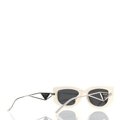 Prada Acetate Sunglasses SPR 14Y White 4 of 9