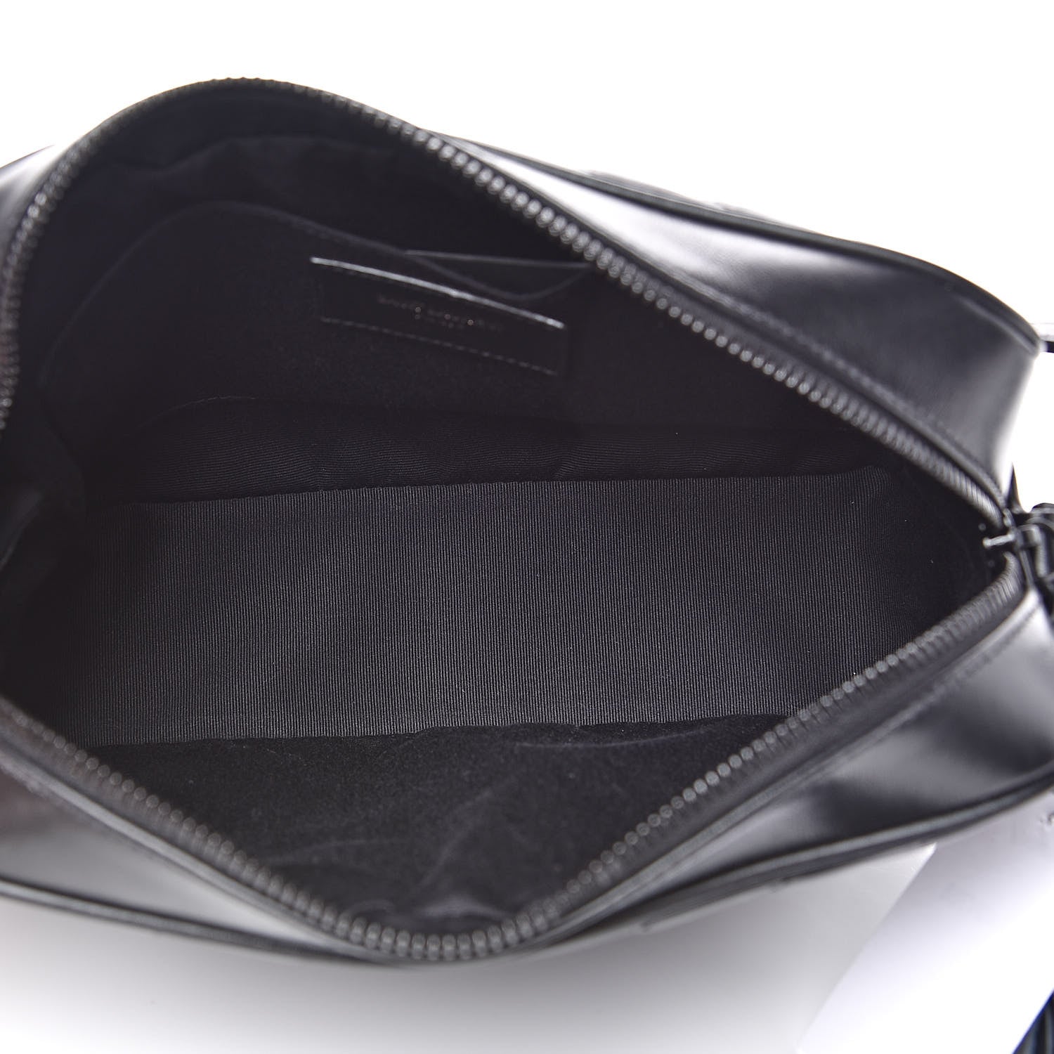 Saint Laurent Calfskin Matelasse Monogram Lou Camera Bag Black 5 of 10