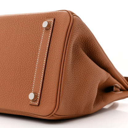Hermes Togo Birkin 30 Gold 10 of 11