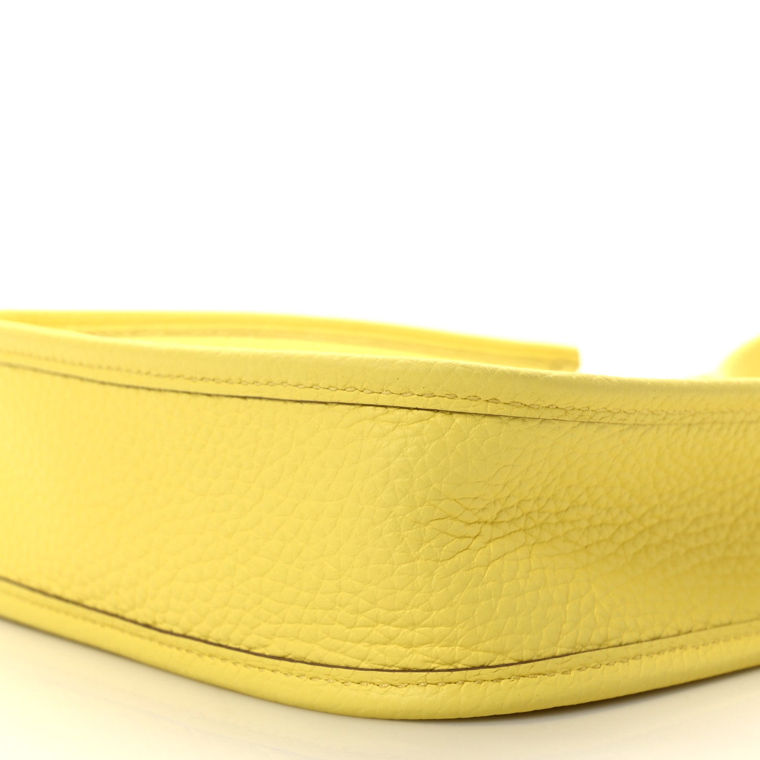 Hermes Taurillon Clemence Evelyne TPM Limoncello 8 of 9