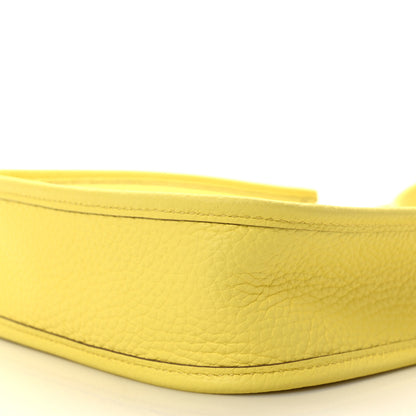 Hermes Taurillon Clemence Evelyne TPM Limoncello 8 of 9
